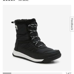 Black sorel boots